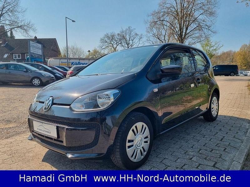 Gebraucht VW up! move up! 60 PS (44 kW) 2016 Schwarz Kleinwagen