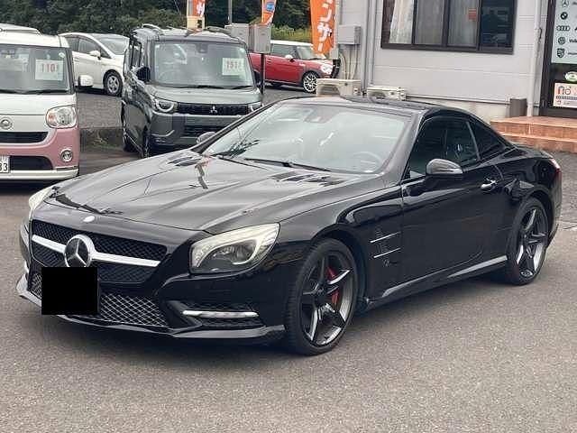 Gebraucht Mercedes SL500 435 PS (319 kW) 2012 Schwarz Cabrio