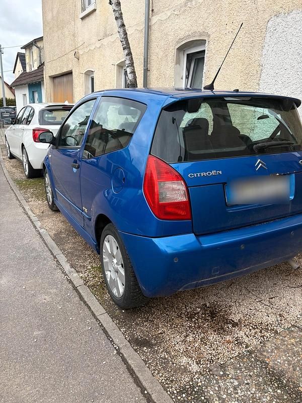 Gebraucht Citroën C2 116 PS (85 kW) 2005 Blau Kleinwagen
