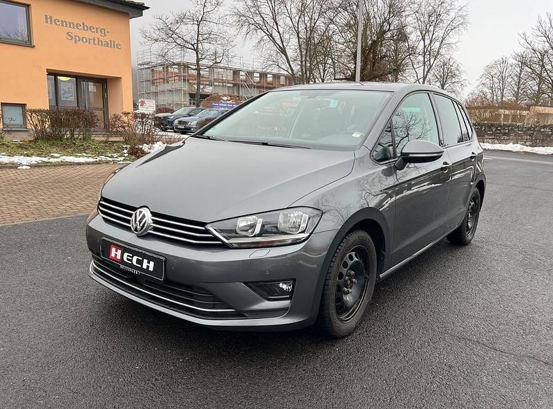 Grau Gebraucht 2017 VW Golf Sportsvan Comfortline Van / Kleinbus | 5.350 € - Bild 1/4