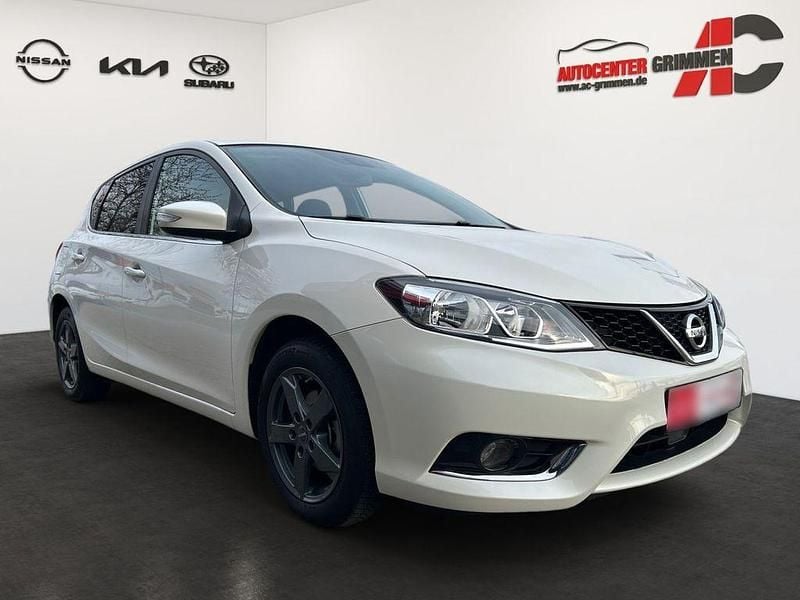 Gebraucht Nissan Pulsar Acenta 110 PS (80 kW) 2018 Weiß Kleinwagen