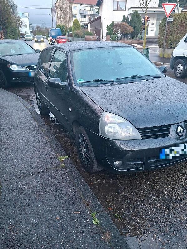 Gebraucht Renault Clio II Campus 65 PS (47 kW) 2008 Schwarz Kleinwagen