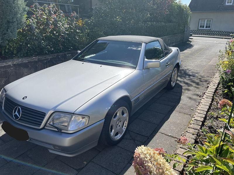 Gebraucht Mercedes SL280 193 PS (141 kW) 1995 Silber Cabrio