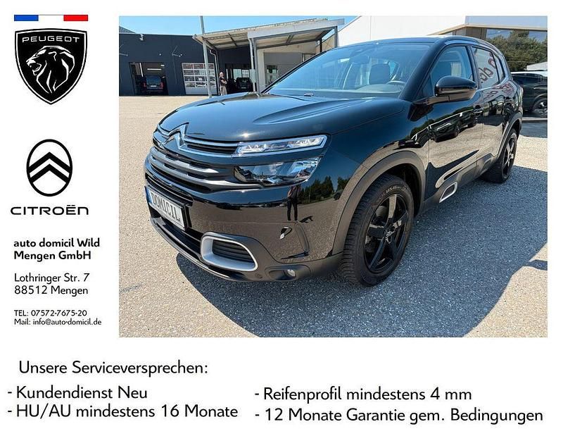 Schwarz Gebraucht 2021 Citroën C5 Aircross Live SUV | 18.280 € (Fairer Preis) - Bild 1/4