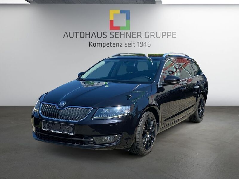 Schwarz Gebraucht 2014 Skoda Octavia Elegance Kombi | 13.870 € (Fairer Preis) - Bild 1/4