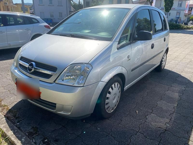 Silber Gebraucht 2004 Opel Meriva Van / Kleinbus | 800 € (Fairer Preis) - Bild 1/4