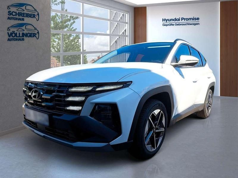 Weiß Gebraucht 2025 Hyundai Tucson Trend SUV | 32.990 € (Guter Preis) - Bild 1/4