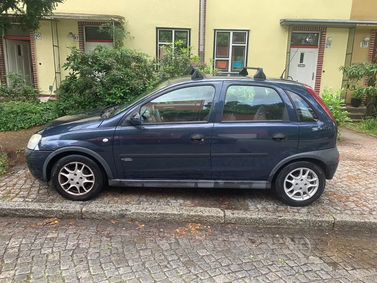 Gebraucht Opel Corsa 55 PS (40 kW) 2002 Blau Kleinwagen