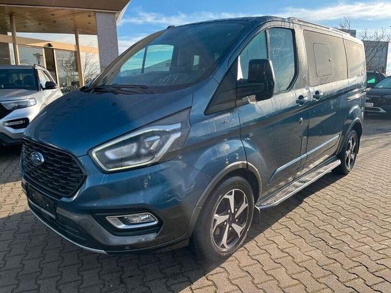 Blau Gebraucht 2022 Ford Tourneo Custom Active Van | 28.690 € - Bild 1/4