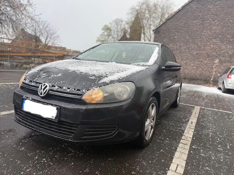 Gebraucht VW Golf VI Trendline 110 PS (80 kW) 2009 Schwarz Kleinwagen