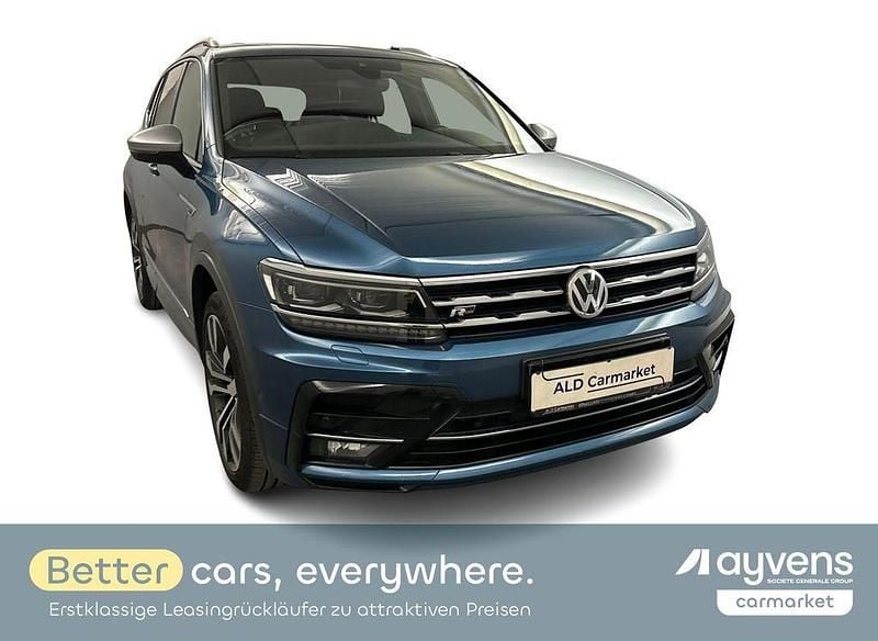 Lackierung: blue silk Gebraucht 2020 VW Tiguan Allspace Highline SUV | 27.980 € (Guter Preis) - Bild 1/4