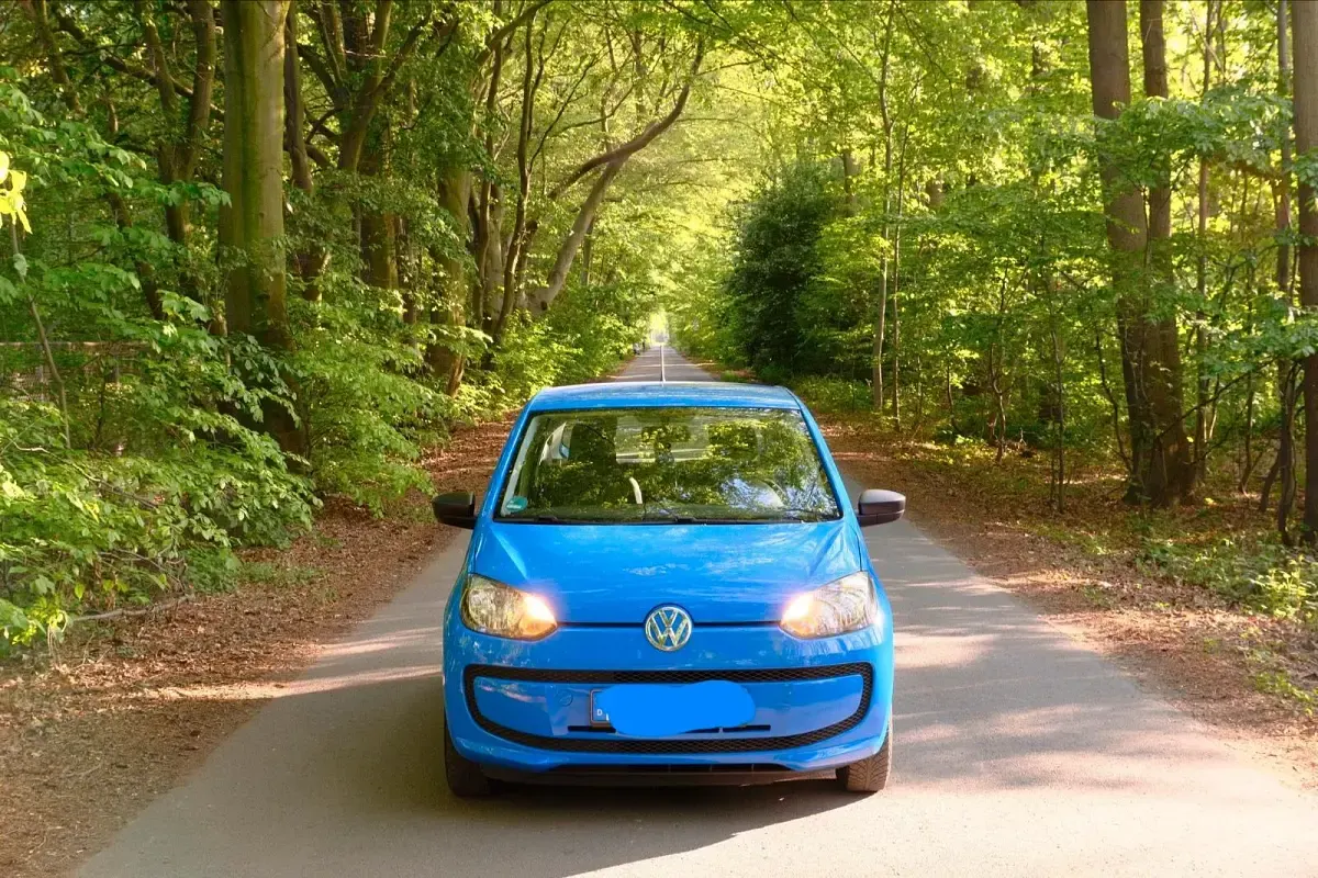 Gebraucht VW up! 60 PS (44 kW) 2015 Blau Kleinwagen