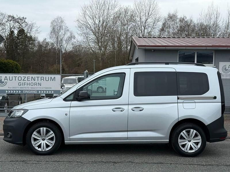 Gebraucht VW Caddy 122 PS (89 kW) 2021 Silber Van / Kleinbus