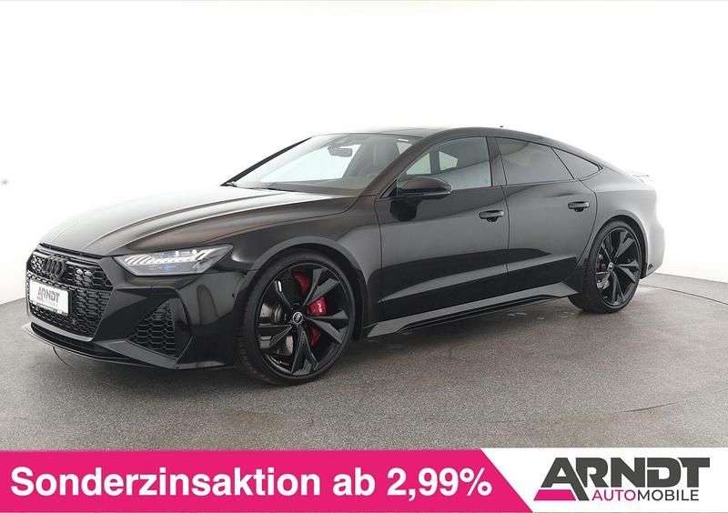 Mythosschwarz Gebraucht 2024 Audi RS7 Ambiente Kleinwagen | 106.483 € (Superpreis) - Bild 1/4