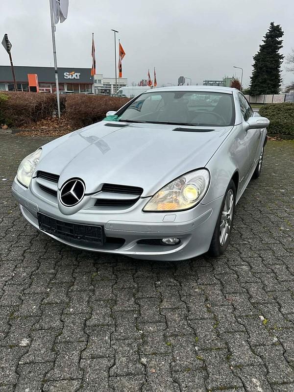 Gebraucht Mercedes SLK200 163 PS (119 kW) 2005 Grau Cabrio