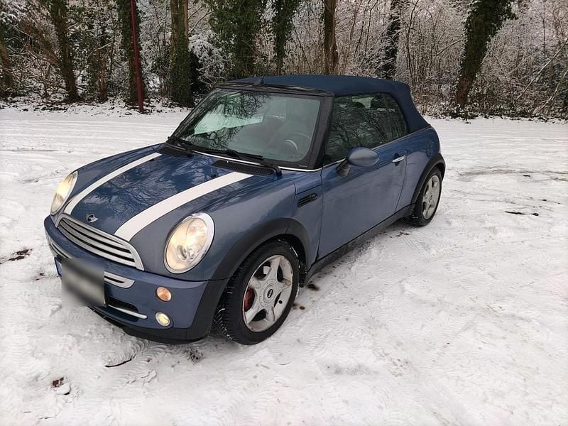 Blau Gebraucht 2004 Mini Cooper Cabriolet Cabrio | 2.450 € (Fairer Preis) - Bild 1/4