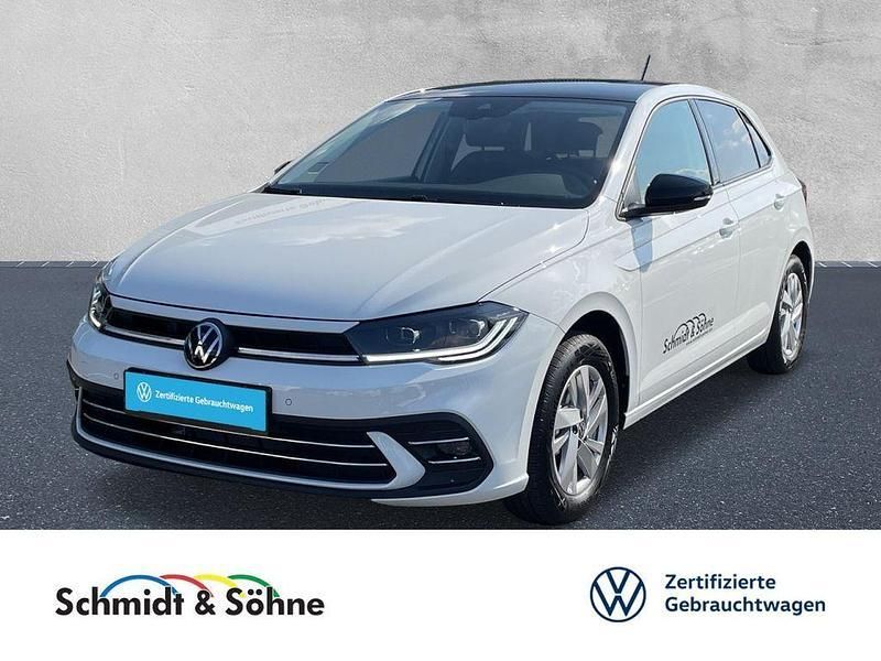 Gebraucht VW Polo Style 95 PS (69 kW) 2024 Pure white schwarz Limousine