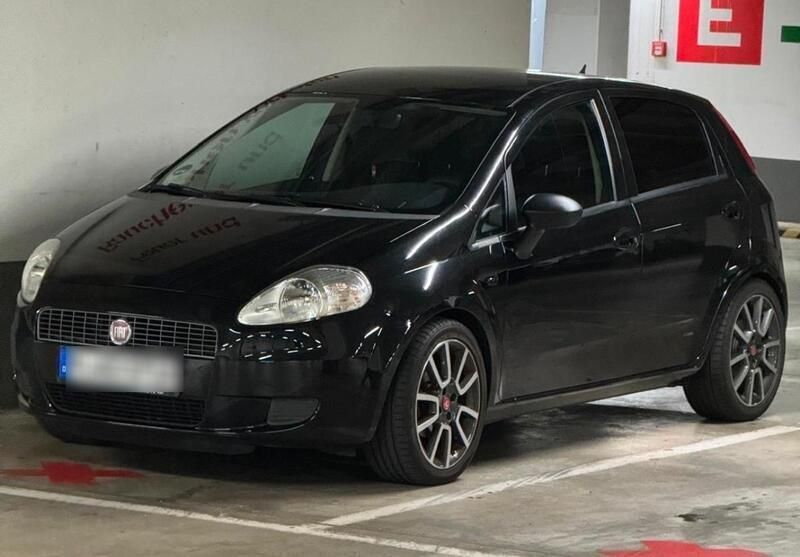 Schwarz Gebraucht 2009 Fiat Grande Punto Abarth Kleinwagen | 3.500 € - Bild 1/4