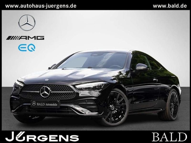 Schwarz unilack schwarz Gebraucht 2025 Mercedes CLE220 AMG Coupé | 61.880 € (Teuer) - Bild 1/4