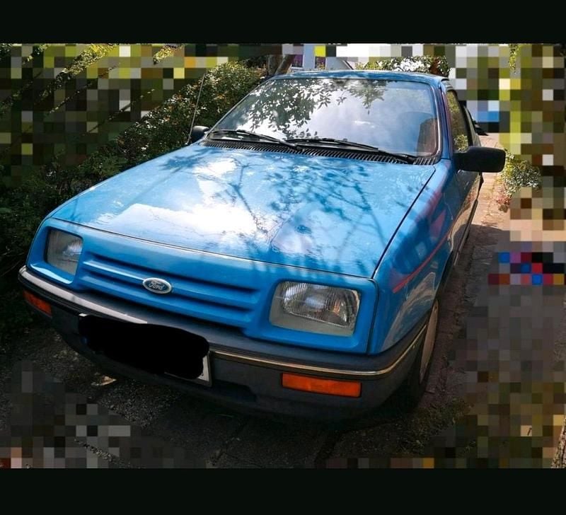 Gebraucht Ford Sierra 75 PS (55 kW) 1987 Blau Coupé
