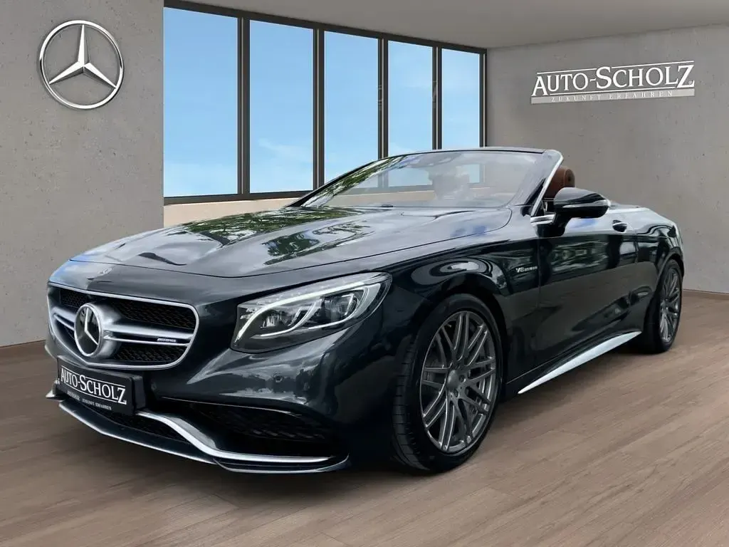 Gebraucht Mercedes S63 AMG Exclusive 585 PS (430 kW) 2018 Schwarz Cabrio