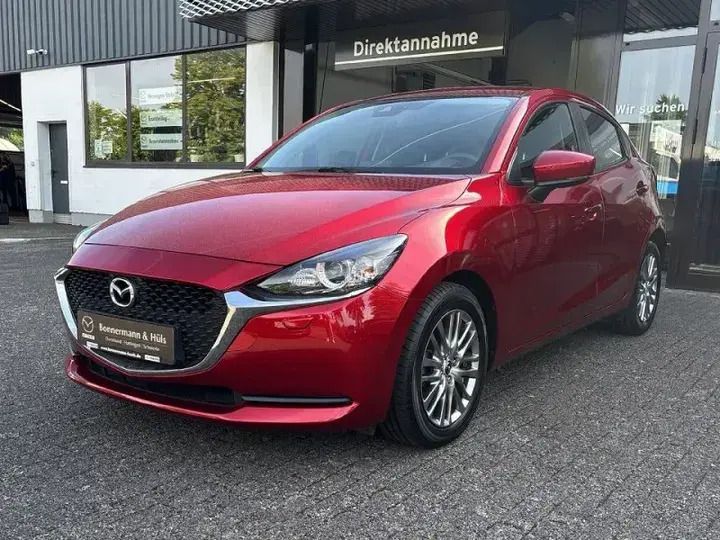 Rot Gebraucht 2021 Mazda 2 Kleinwagen | 14.790 € (Fairer Preis) - Bild 1/3