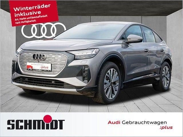 Taifungrau metallic Gebraucht 2022 Audi Q4 Sportback e-tron Ambiente SUV | 27.440 € (Fairer Preis) - Bild 1/2