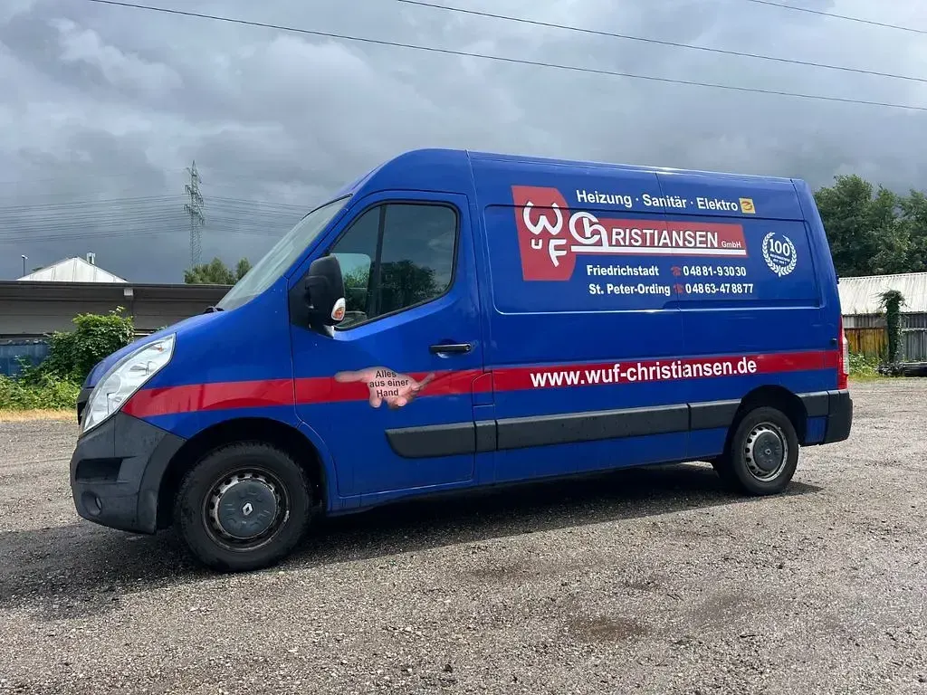 Gebraucht Renault Master 110 PS (80 kW) 2019 Blau Van / Kleinbus