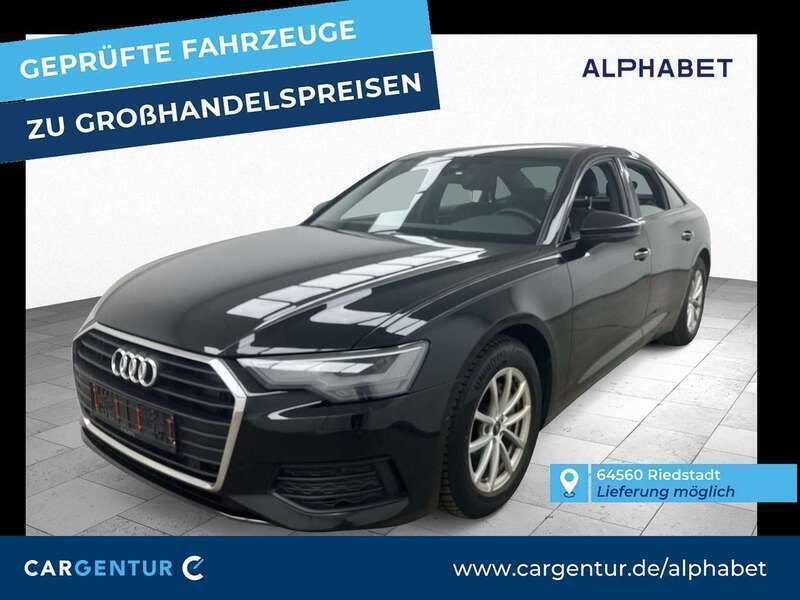 Schwarz Gebraucht 2022 Audi A6 Limousine | 27.390 € (Superpreis) - Bild 1/2