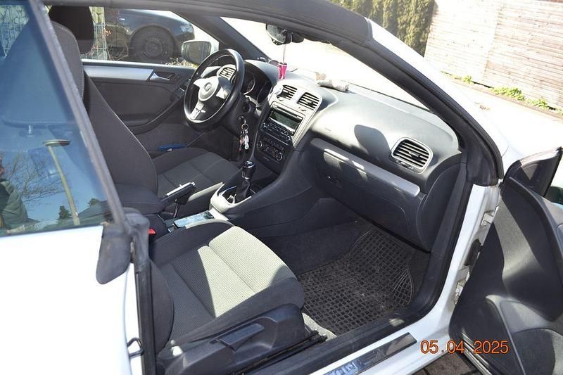 Gebraucht VW Golf Cabriolet 105 PS (77 kW) 2012 Weiß Cabrio