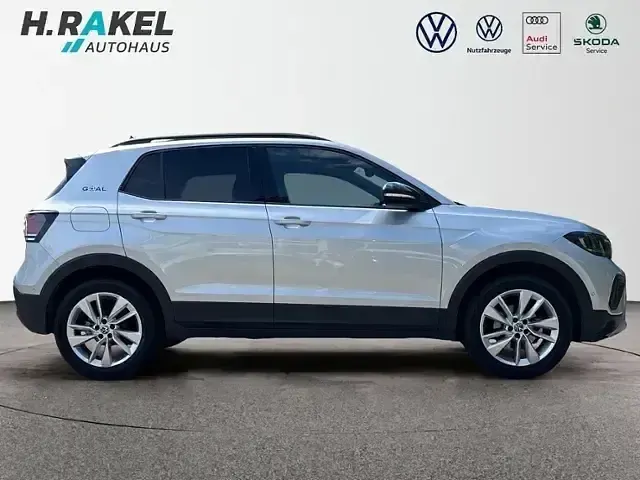 Gebraucht VW T-Cross Goal 115 PS (84 kW) 2025 Silber SUV