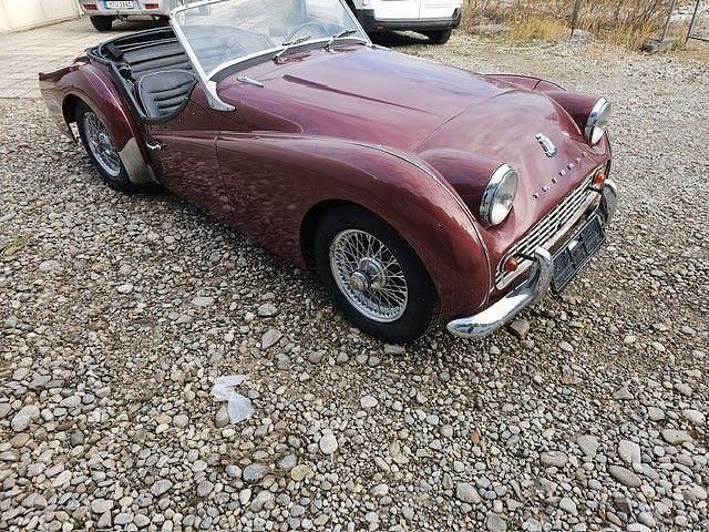 Gebraucht Triumph TR3 90 PS (66 kW) 1958 Rot Cabrio