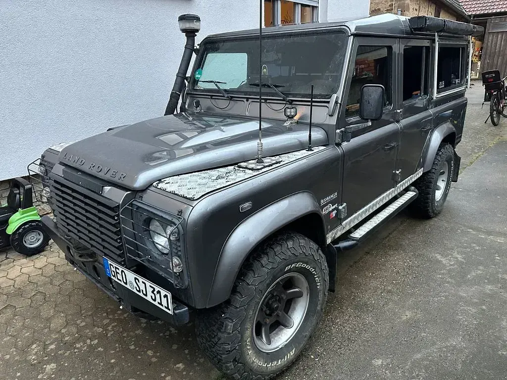 Gebraucht Land Rover Defender 122 PS (89 kW) 2007 Grau Kombi