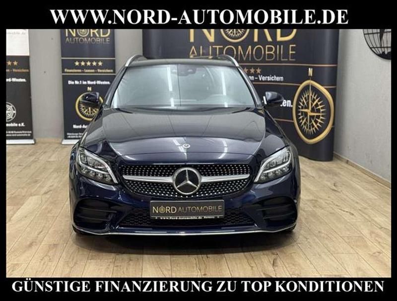 Gebraucht Mercedes C200 AMG 160 PS (117 kW) 2021 Blau Limousine