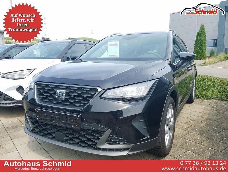 Mitternachtsschwarz m... Gebraucht 2024 Seat Arona FR SUV | 20.696 € (Fairer Preis) - Bild 1/4