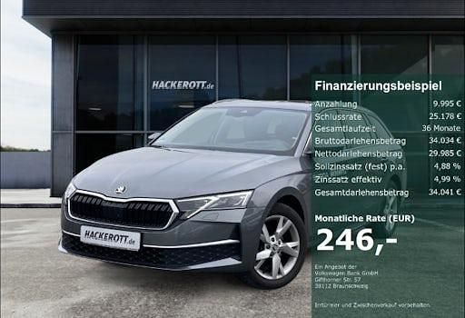 Gebraucht Skoda Octavia Selection 150 PS (110 kW) 2024 Grau Kombi