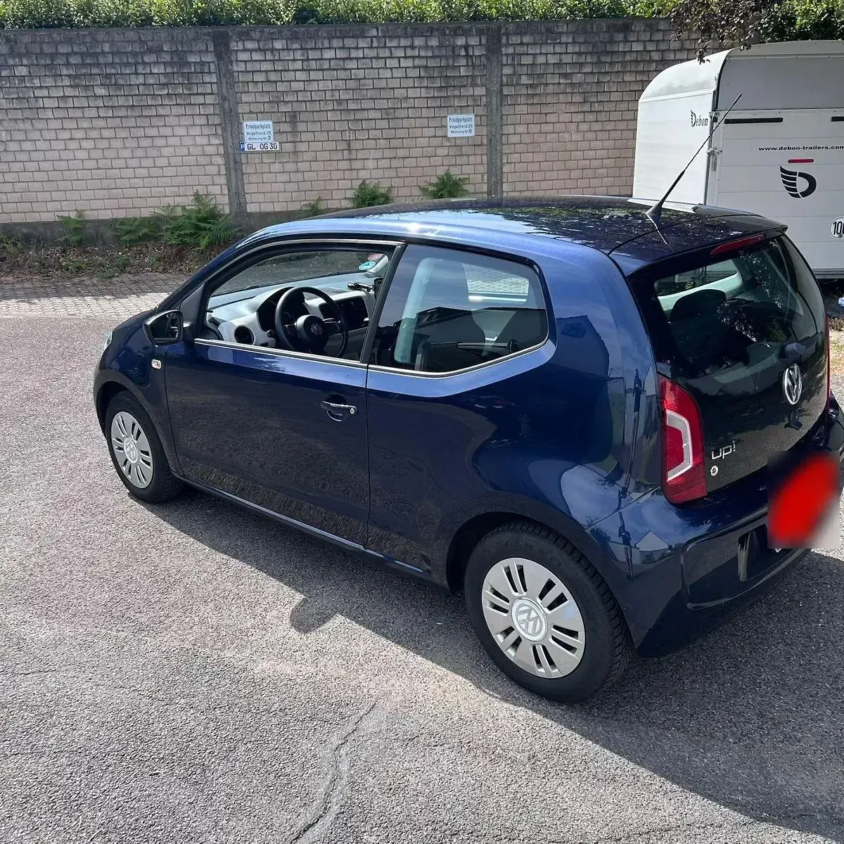 Gebraucht VW up! 60 PS (44 kW) 2013 Blau Kleinwagen