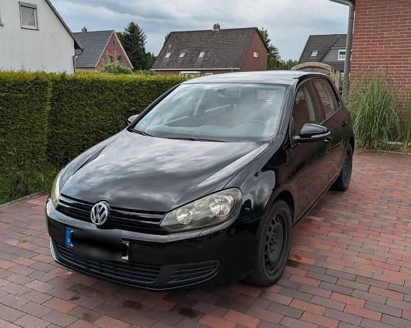 Schwarz Gebraucht 2009 VW Golf VI Trendline Limousine | 3.100 € (Superpreis) - Bild 1/4