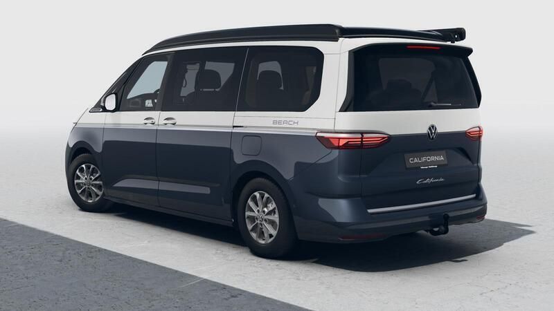 Gebraucht VW T7 Highline 150 PS (110 kW) 2024 Candyweiß / starlightblau metallic dach schwarz Van