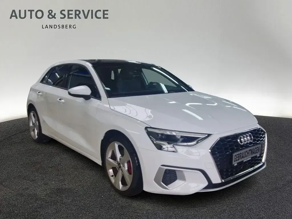 Gebraucht Audi A3 Advanced 150 PS (110 kW) 2023 Weiß Limousine
