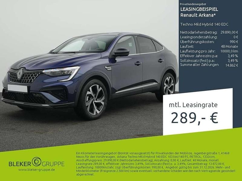 Gebraucht Renault Arkana Techno 140 PS (102 kW) 2025 Nachtblau SUV