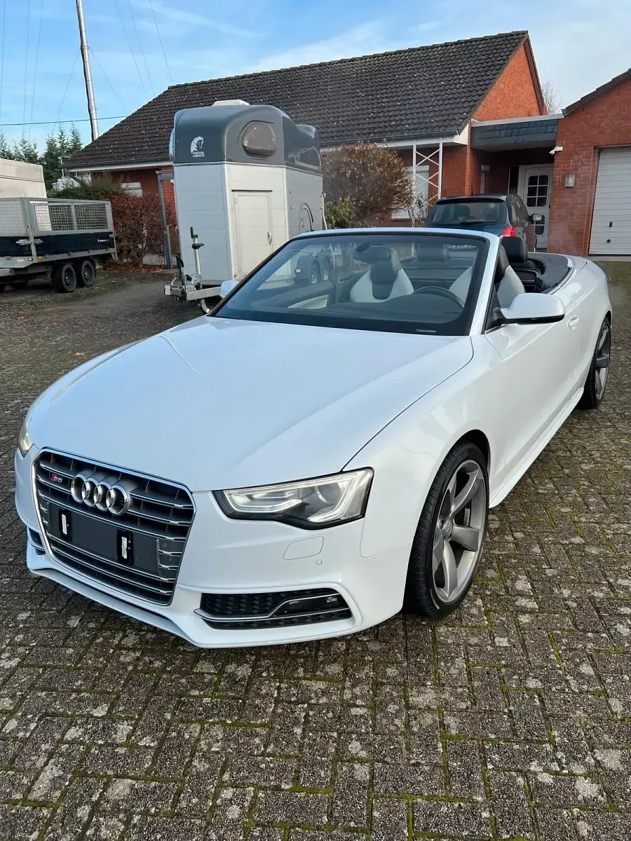 Gebraucht Audi S5 Cabriolet 333 PS (244 kW) 2012 Weiß Cabrio