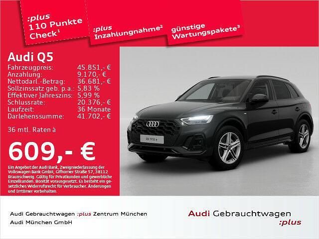 Gebraucht Audi Q5 S-Line 367 PS (269 kW) 2022 Mythosschwarz metallic SUV