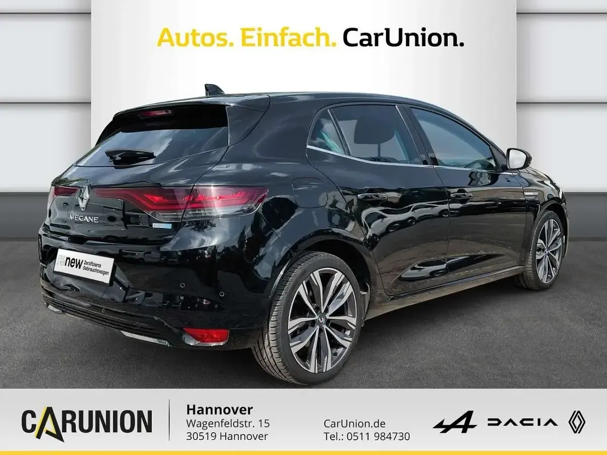 Gebraucht Renault Mégane IV Intens 94 PS (69 kW) 2021 Blackpearlschwarz Limousine