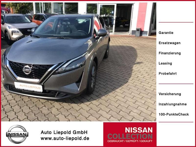 Gun metallic (m) Gebraucht 2022 Nissan Qashqai Acenta SUV | 22.990 € (Etwas zu teuer) - Bild 1/4