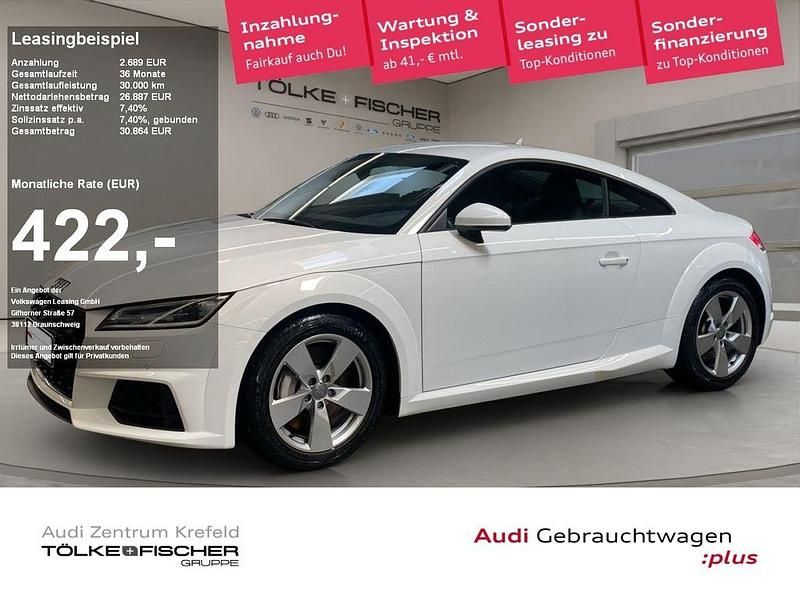 Ibisweiss Gebraucht 2021 Audi TT Sport Coupé | 26.887 € (Superpreis) - Bild 1/4