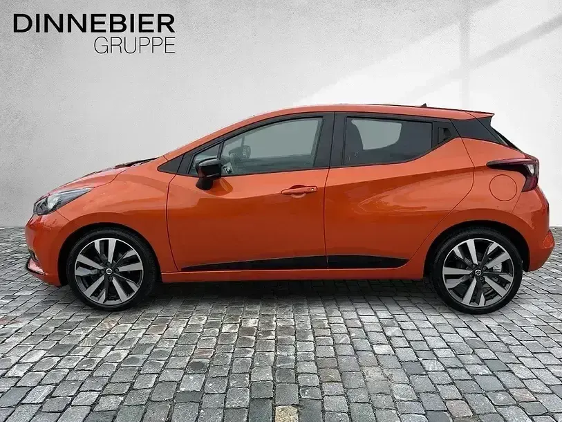 Gebraucht Nissan Micra 92 PS (67 kW) 2021 Orange Kleinwagen