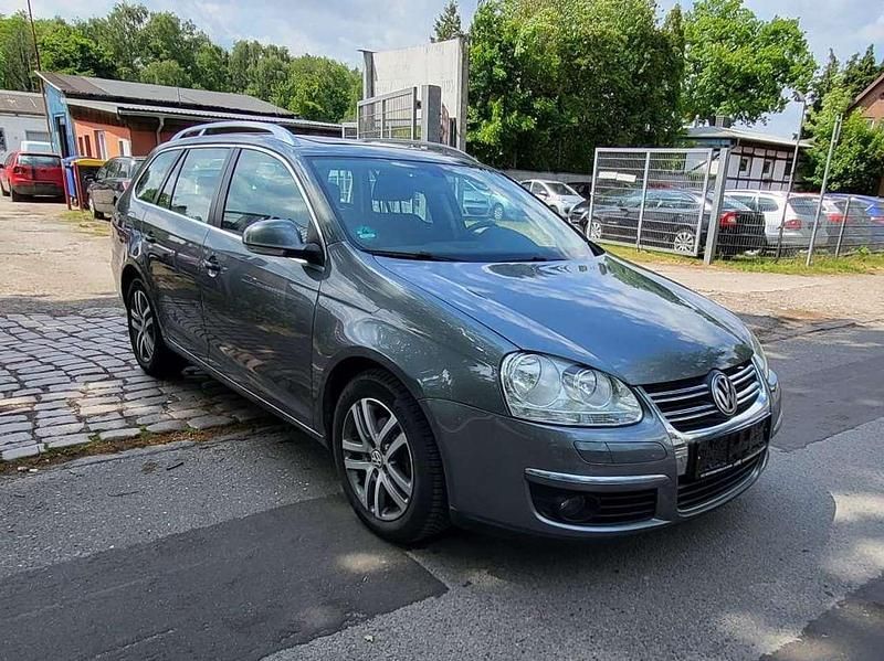 Platinum grey Gebraucht 2009 VW Golf VI Kombi | 5.499 € (Fairer Preis) - Bild 1/4