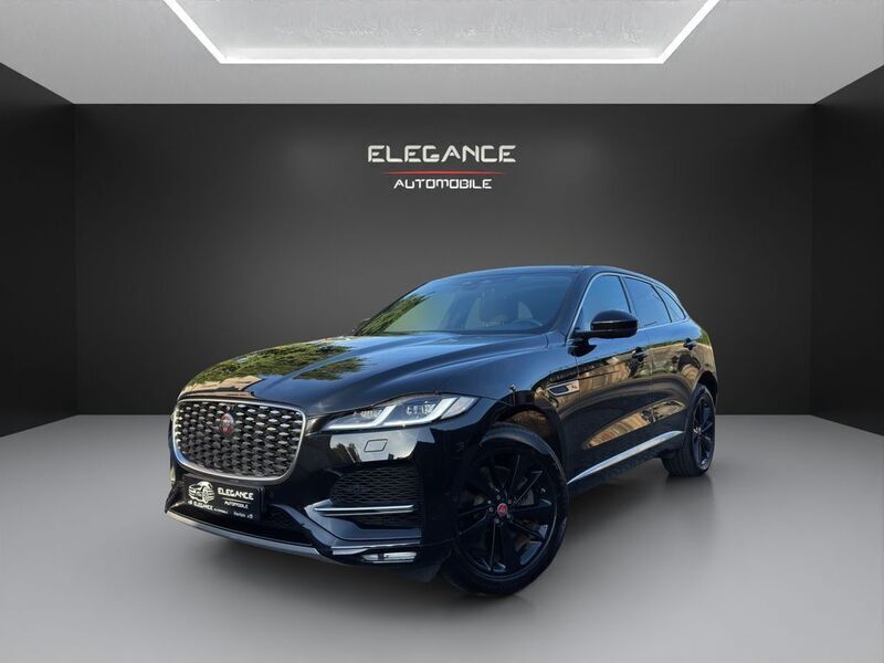 Santorini black Gebraucht 2021 Jaguar F-Pace SE SUV | 41.900 € (Fairer Preis) - Bild 1/4