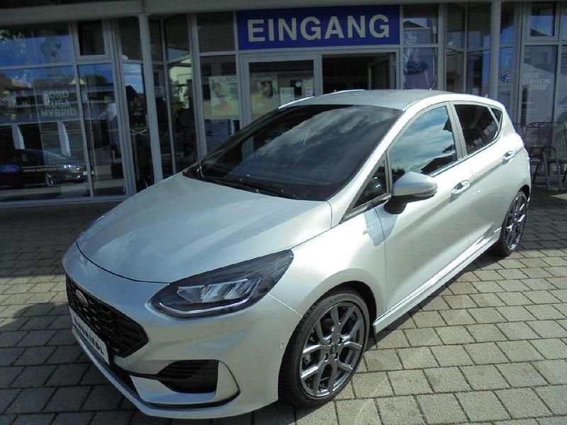 Silber Gebraucht 2023 Ford Fiesta ST-Line Limousine | 17.990 € (Fairer Preis) - Bild 1/4
